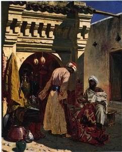 unknow artist Arab or Arabic people and life. Orientalism oil paintings 150 oil painting image